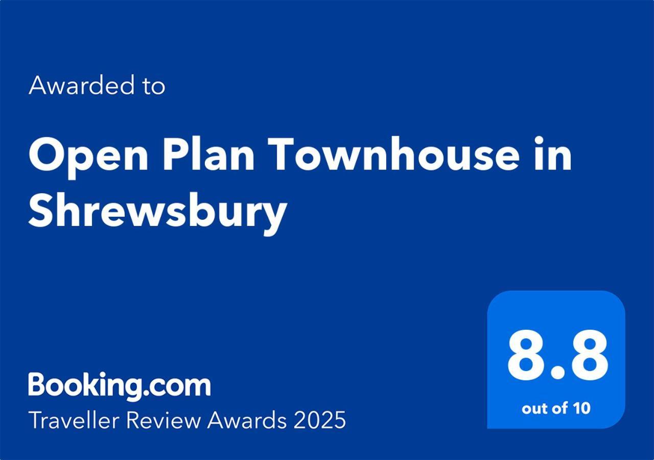 Open Plan Townhouse In Shrewsbury Villa Buitenkant foto